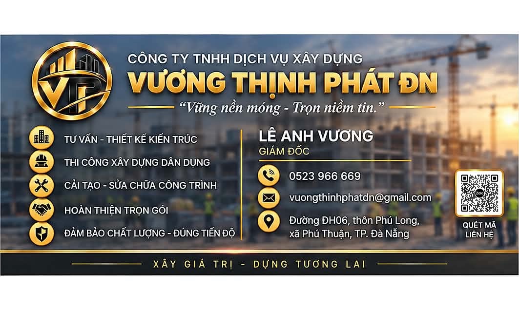 Danh thiếp liên hệ Vương Thịnh Phát ĐN
