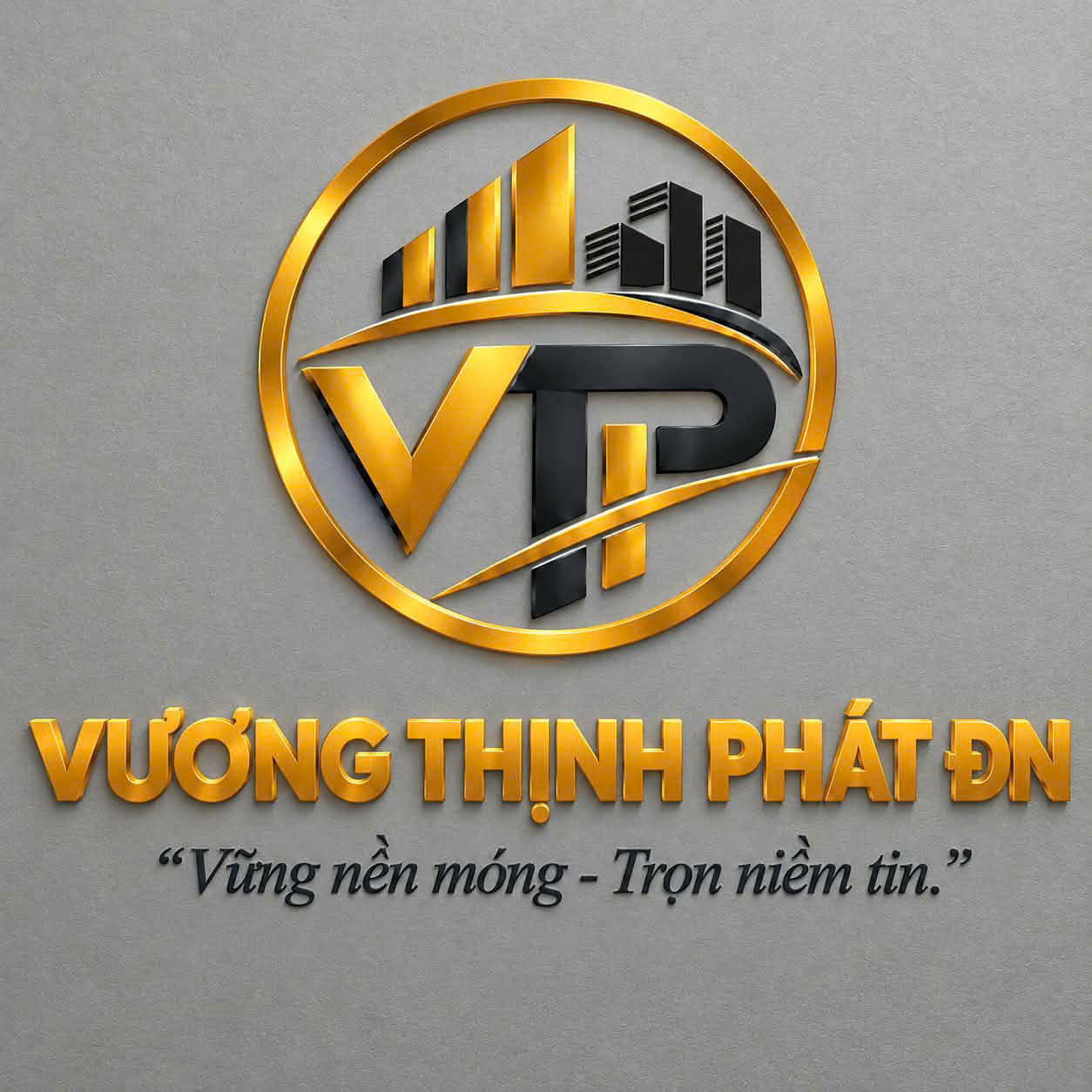 Logo và khẩu hiệu Vương Thịnh Phát ĐN